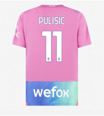 AC Milan Christian Pulisic #11 Tredje trøje 2023-24 Kort ærmer